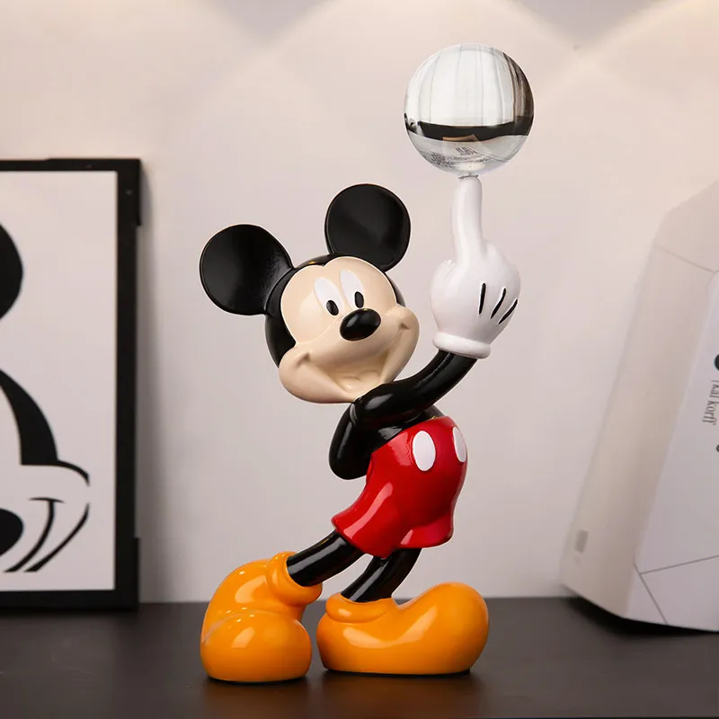 Mickey gift, workstation office desktop chassis, living room coffee table micro-landscape ornament small figure