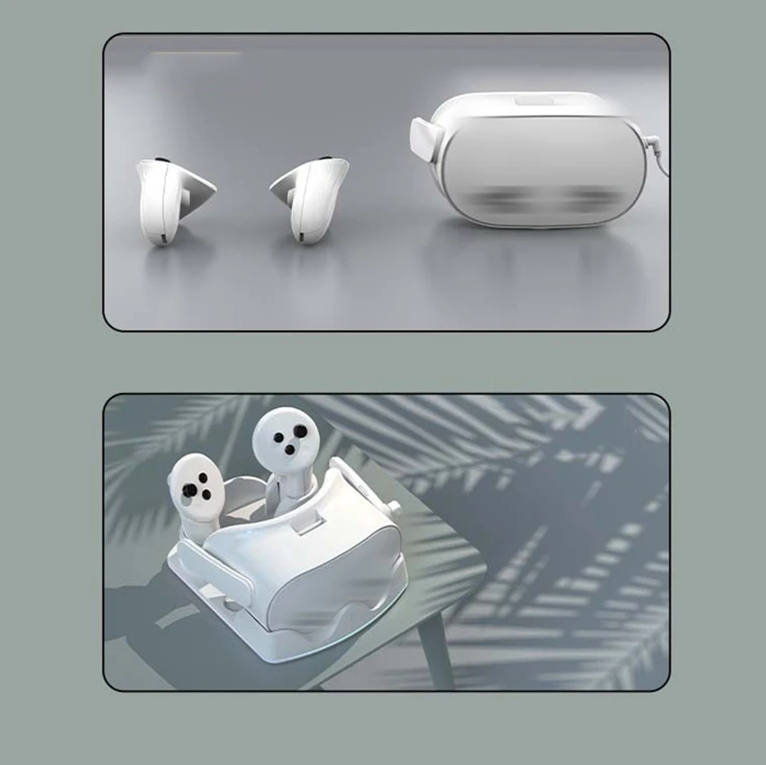 Voor Quest 2/3/3S ​   Handvat Opbergstandaard VR Headset Oplaadstandaard met LED-verlichting Accessoires