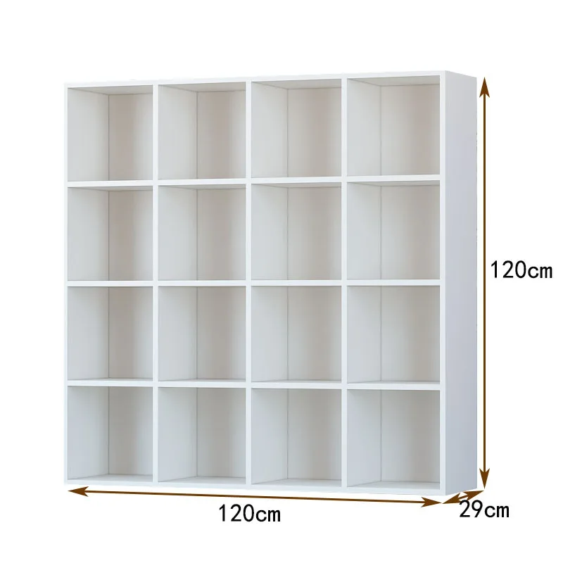 

Grid Cabinet Floor-to-ceiling Grid Cabinet Free Combination Children's Bookcase Bookshelf Toy Storage Cabinet Multi-layer Cabine