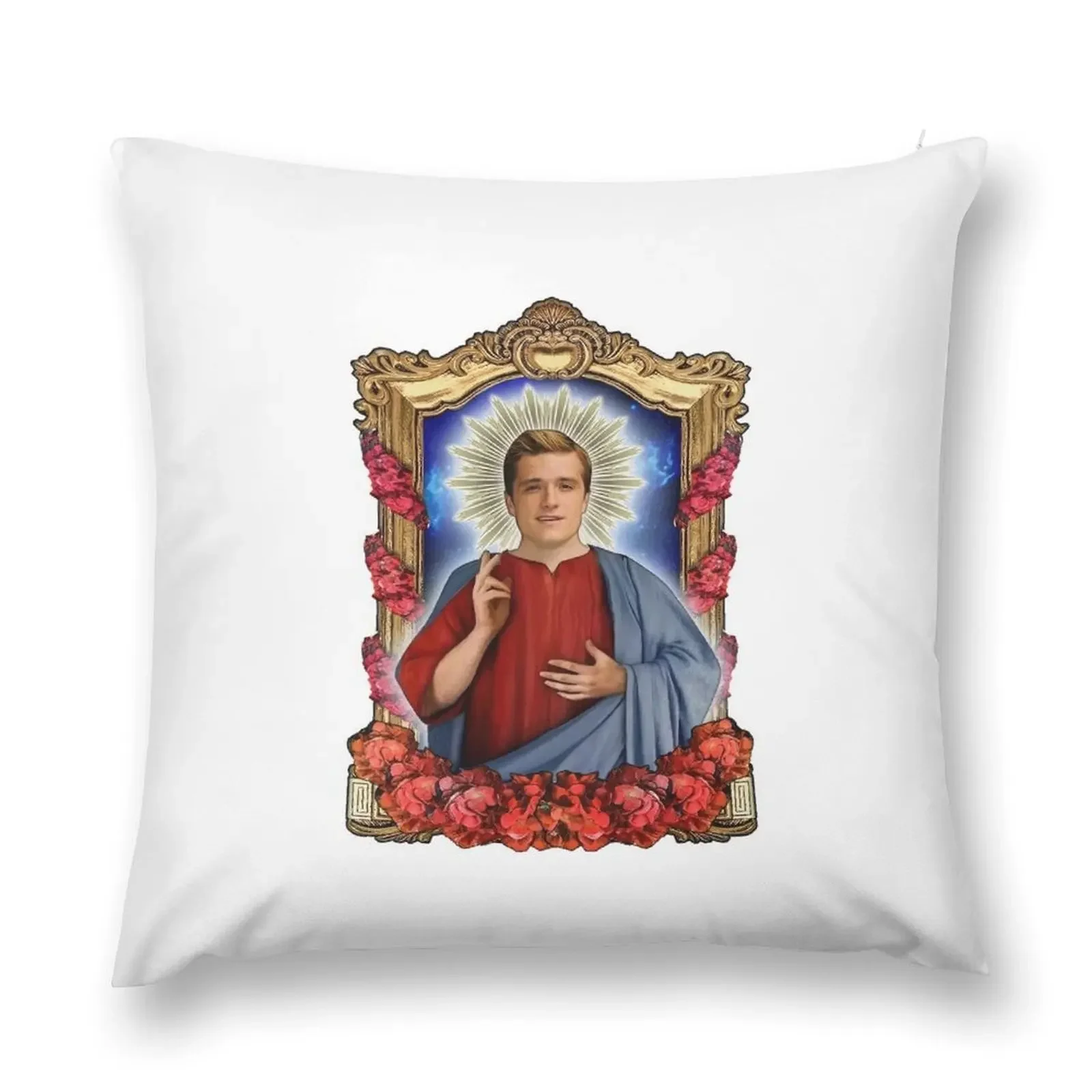 Saint Josh Hutcherson Throw Pillow Pillowcases Sofas Covers Sitting Cushion Cushion Cover Luxury pillow