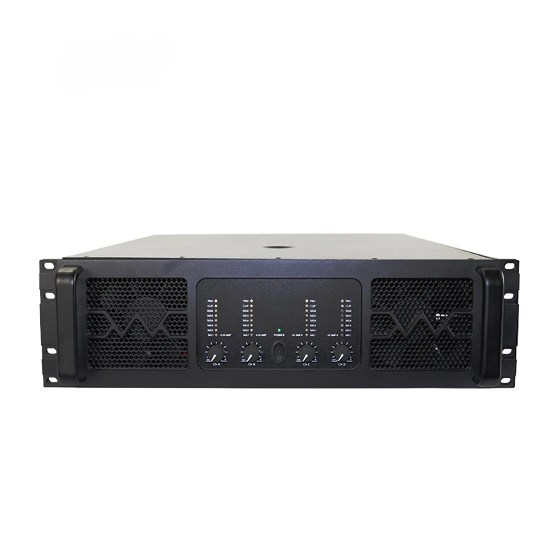 TG-2047 3U professional Stage performance 2000w 4 channel power amplifier manufacturers