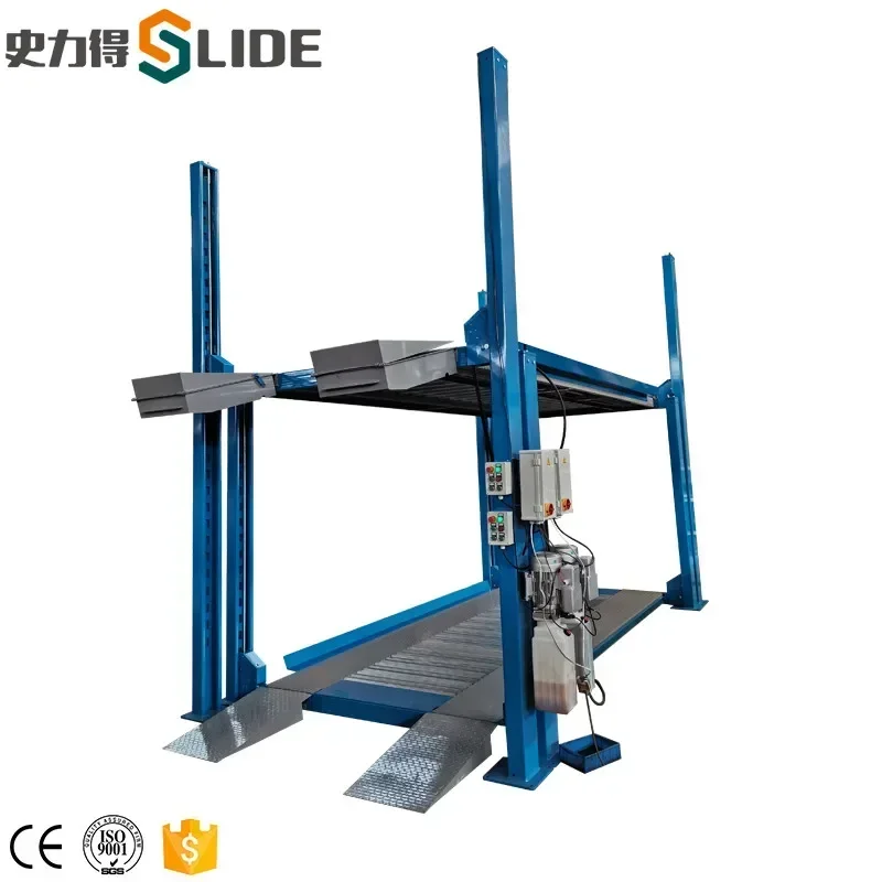 Car Lifts for Home Garage Car Lift 7000lbs  4 Post Car Parking Lift Home Garage with CE