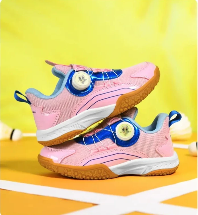 

Новые профессиональные тренировочные кроссовки 2026 года с двойной сеткой для подростков, дышащие, для бадминтона