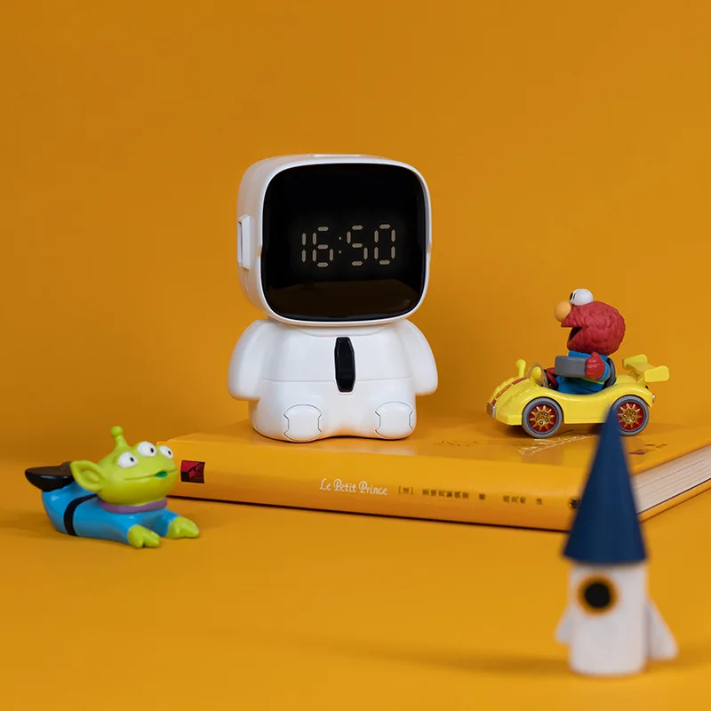 Reloj despertador eléctrico Led de escritorio para niños, reloj despertador de Cuenta regresiva multifunción para estudiantes para aprender, creativo