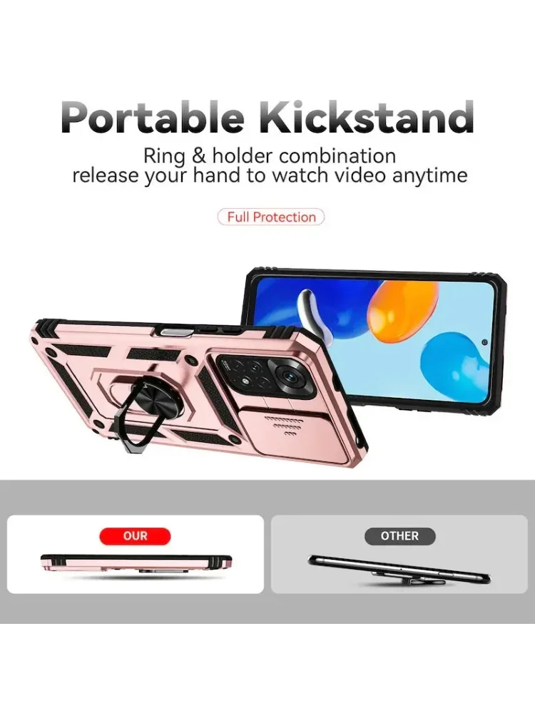Armadura anel suporte push casos de telefone para xiaomi redmi nota 11 10 9 8 pro ma 9S prime poco