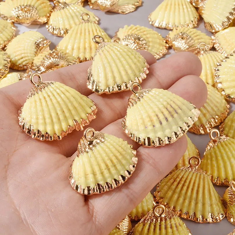 Natural Seashell Conch Pendants for DIY Jewellery Making
