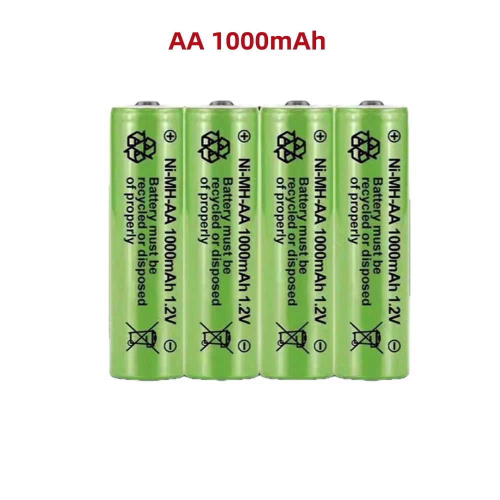 AA 1000mAh AAA 1800mAh Wysokiej jakości oryginalna bateria niklowo-wodorkowa Akumulator AAA 1.2V — zdjęcie produktu 6