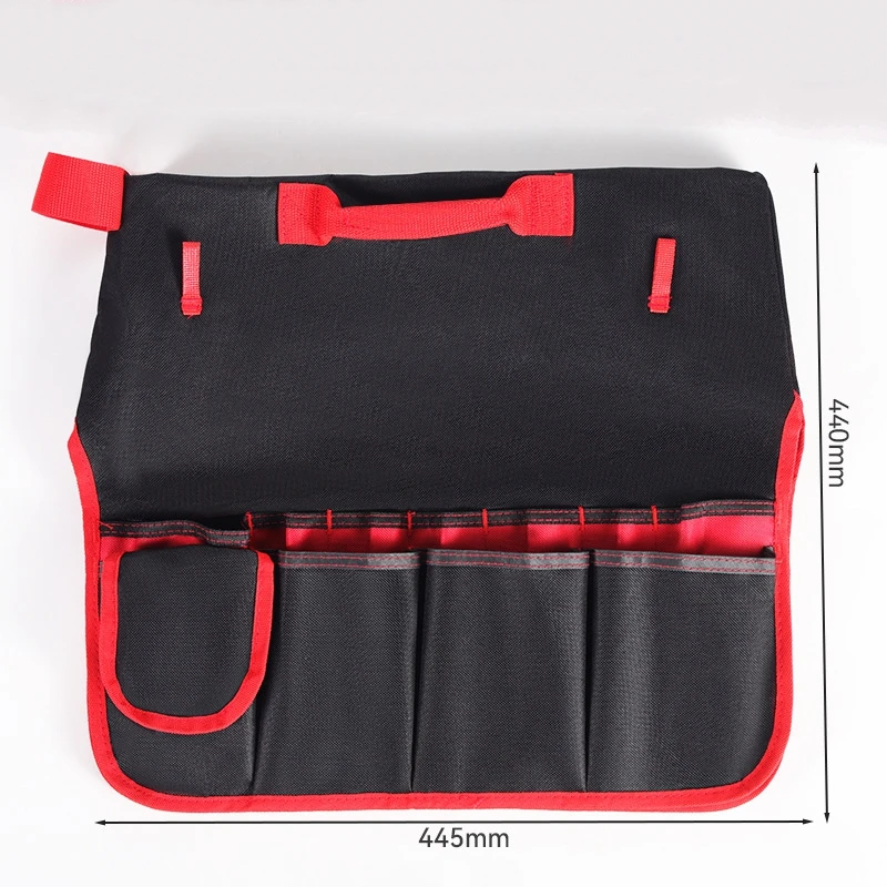 Multifunktionale Werkzeugtasche, Aufbewahrungstasche, Gürteltasche, Organizer für Elektriker, Garten- und Reparaturwerkzeuge – Detail 7