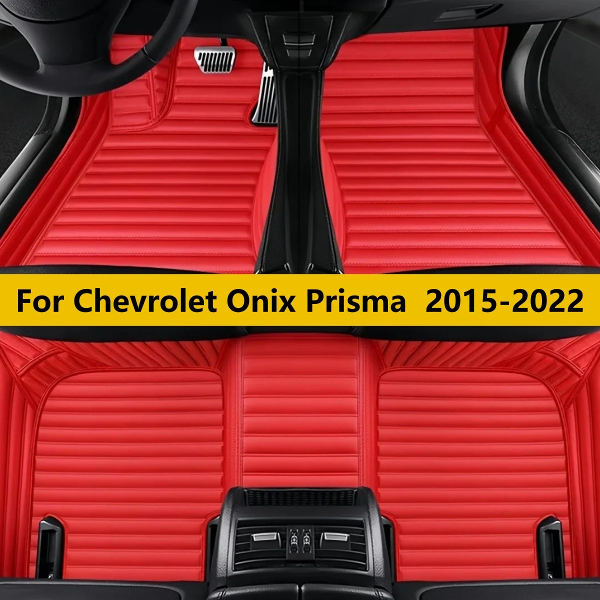 Alfombrillas para Auto Compatibles con Chevrolet Onix Prisma 2015 2016 2017 2018 2019 2020 2021 2022, Accesorios para Auto, Alfombras, Tapetes