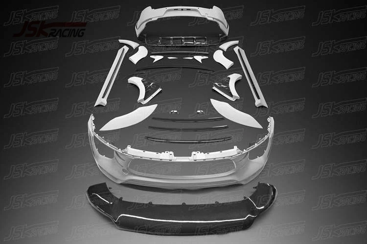 TOPCAR URSA STYLE HALF CARBON FIBER WIDE VER BODY KITS for 2014-2016 PORSCHE MACAN