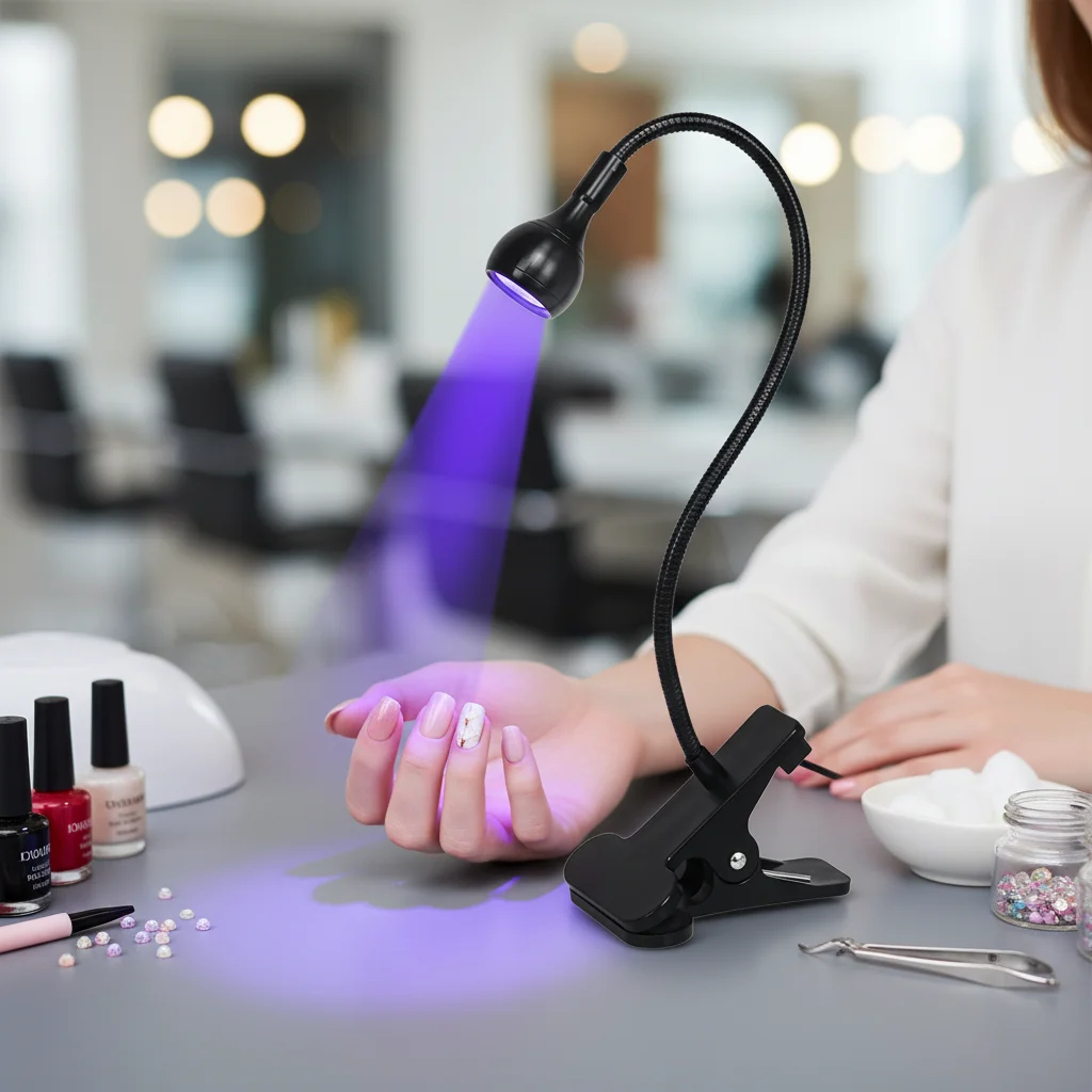 Sèche-ongles LED USB, Mini lampe UV à clipser, Gel Flexible, outils pour manucure et pédicure, 1 pièce