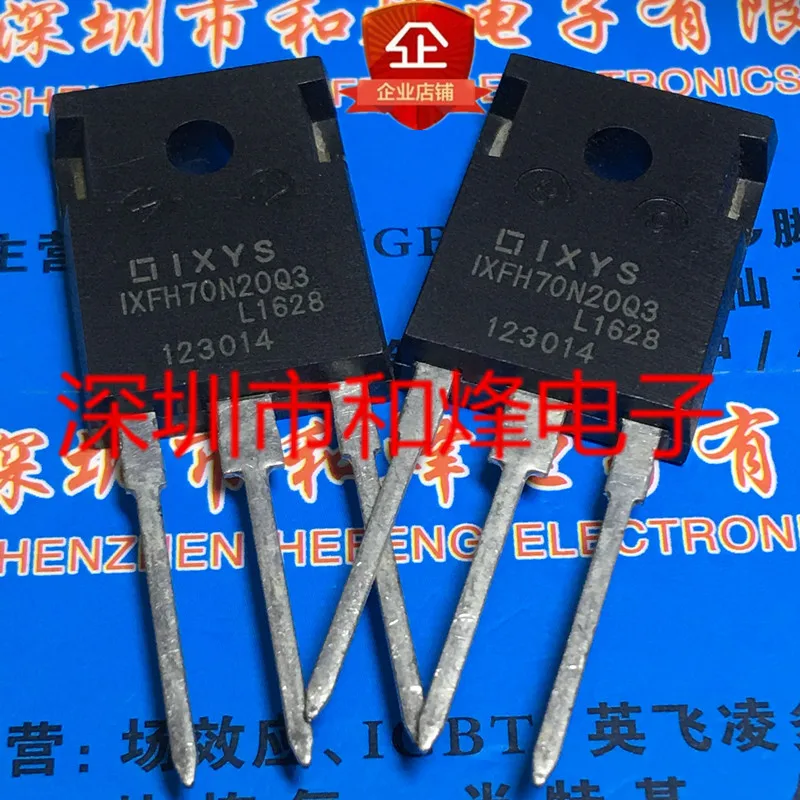 5PCS-10PCS IXFH70N20Q3 TO-247 200V 70A NEW AND ORIGINAL ON STOCK