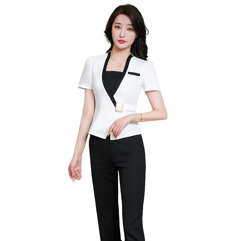 Beauty Salon Uniforms Spa Sauna Technician Beautician Clothing Nail Hotel Front Desk Waiter Foot Bath Therapist Massage Clothing