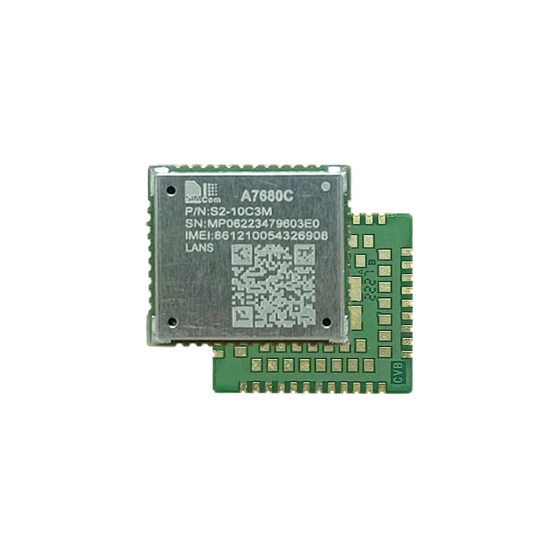 Módulo SIMCom A7680C A7680C-LANV 4G Cat1 com módulo SIM800C GSM GPRS o menor tamanho do mundo Módulo CAT1