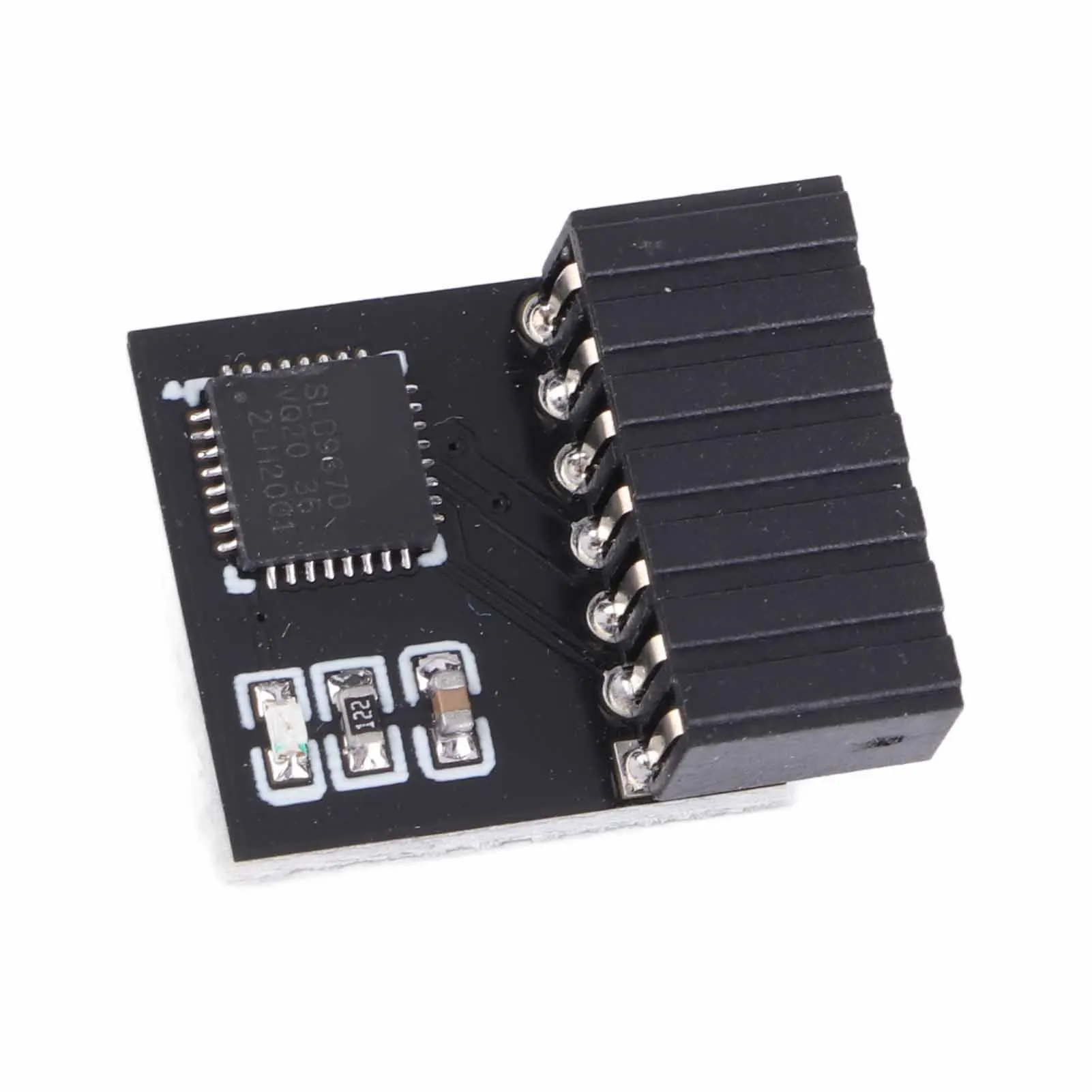 

TPM 2.0 Module TPM Chip 14Pin SPI TPM 2.0 Encryption Security Module Remote Card TPM SPI Module for ASUS Motherboard