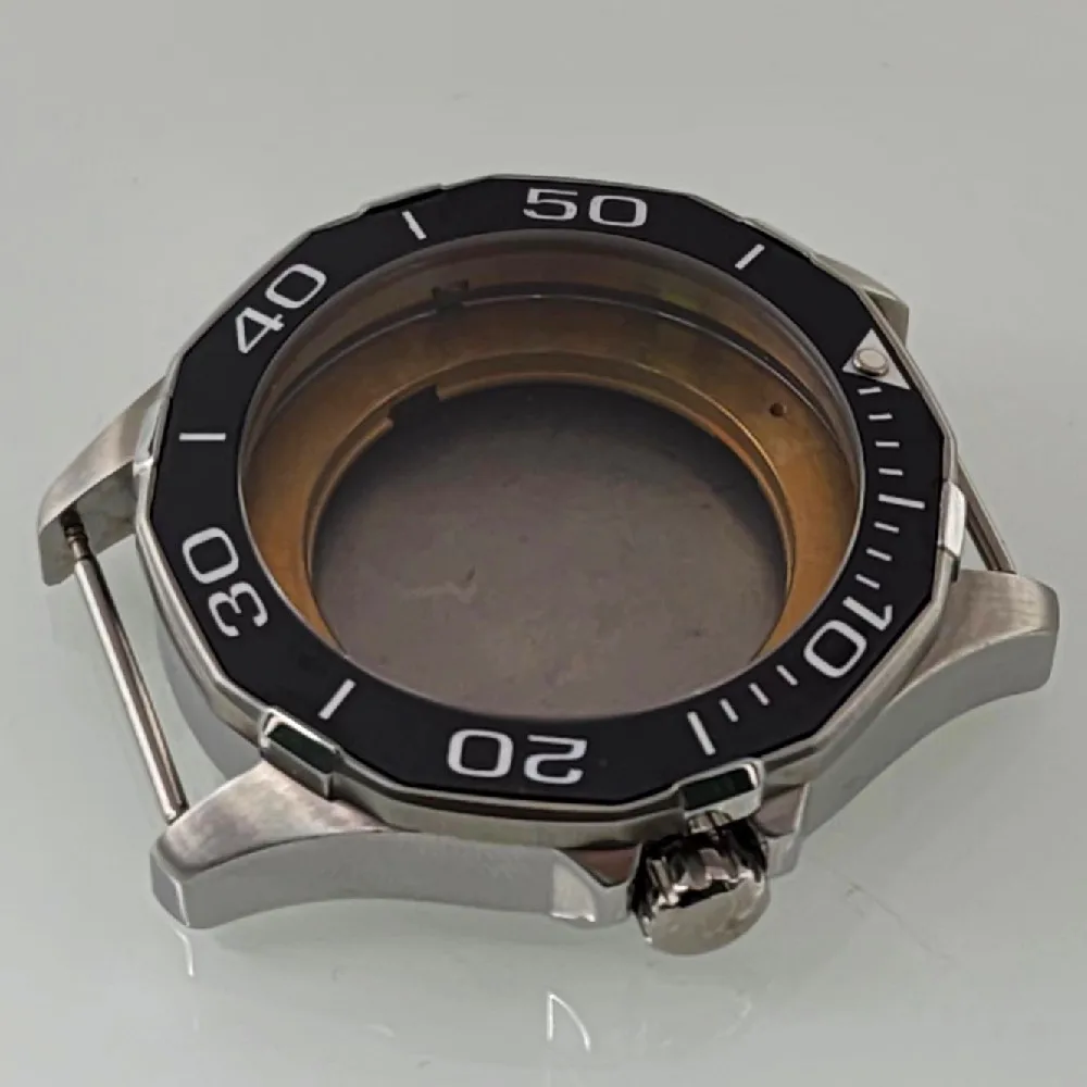 44mm Stainless Steel Sapphire Glass Watch Case For Eta2836 Miyota8215 Automatic Movement