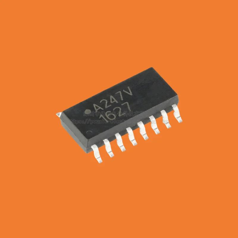 10pcs/Original genuine patch ACPL-247-560E SOIC-16 phototransistor optocoupler chip