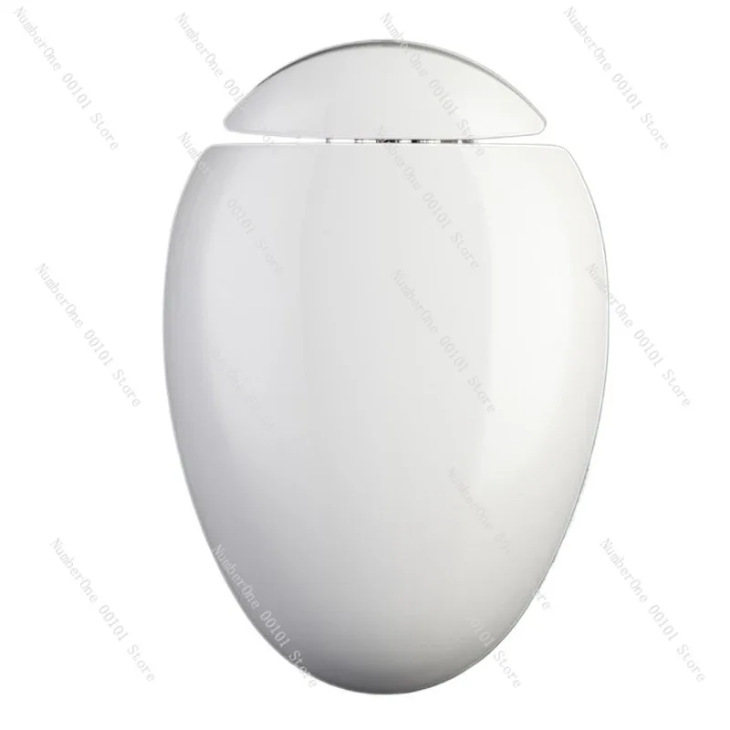 Thickened Egg-shaped Toilet Seat Cover, VO-type Turtle Shell Oval, Irregular Shape, Household Old-style Toilet Board, Durable