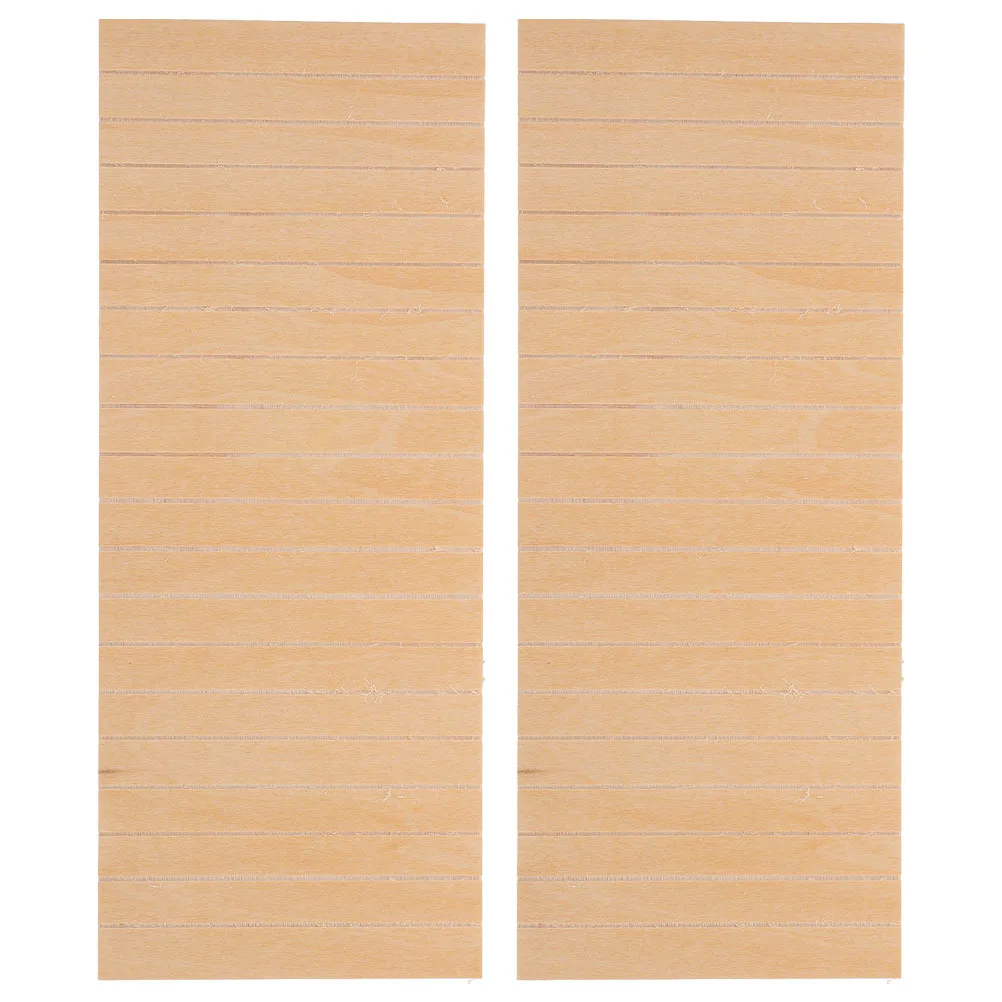 

2 шт. реалистичных деревянных декоративных панелей - миниатюрные стеновые панели для кукольного домика, для уютного интерьера, простая установка, декор своими руками