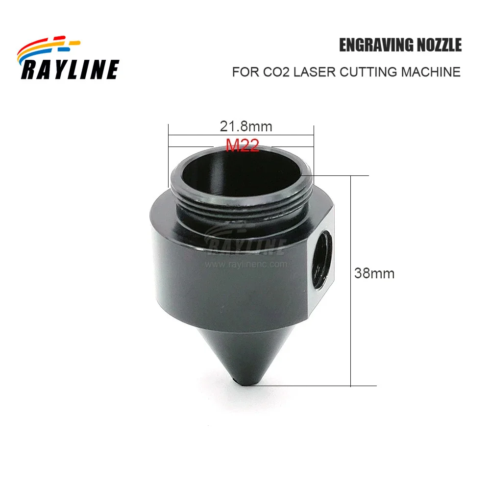 Luftdüse Compound Universal Gravur Düse für Laserkopf bei CO2 Laserschneidmaschine