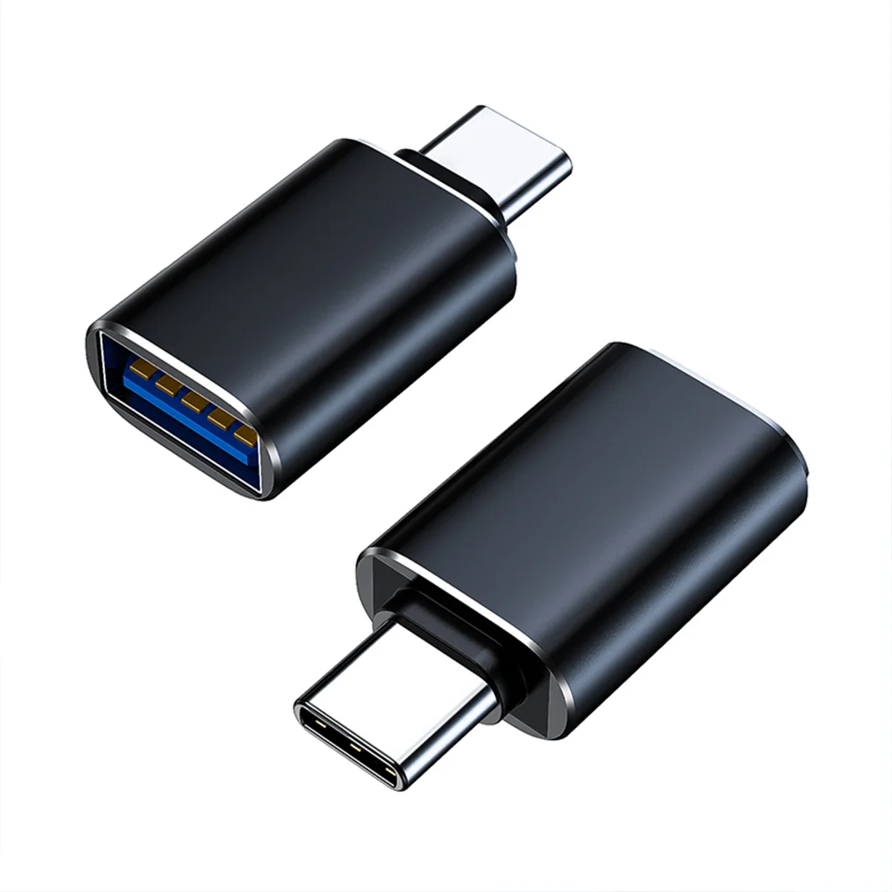 

Type-C To USB3.0 OTG Adapter Type-C male To USB-A Female Converter For Mobile Phone PC Computer Plug Converter