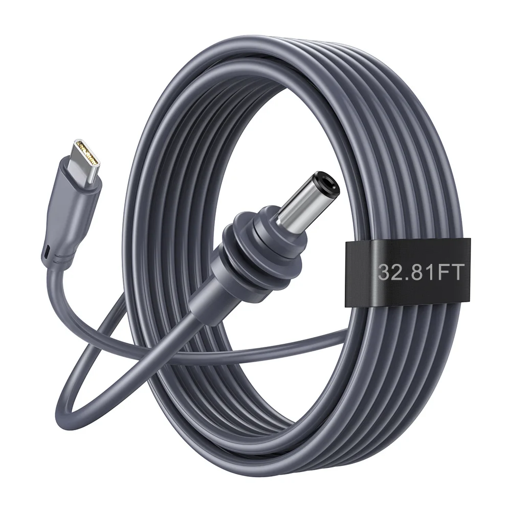 for Starlink Mini 100W Power Cable Waterproof USBC to DC Connection Designed for Easy Installation and Performance