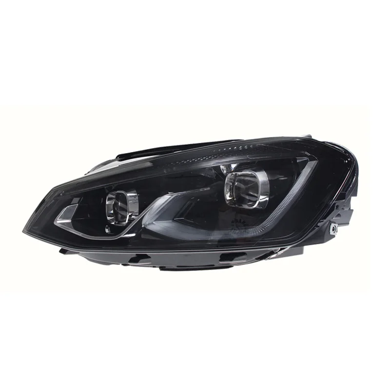 

Suitable For Golf 7 Headlight Assembly Modified LED One-touch Blue Daytime Running Light Turn Signal LED Double-lens Headlight