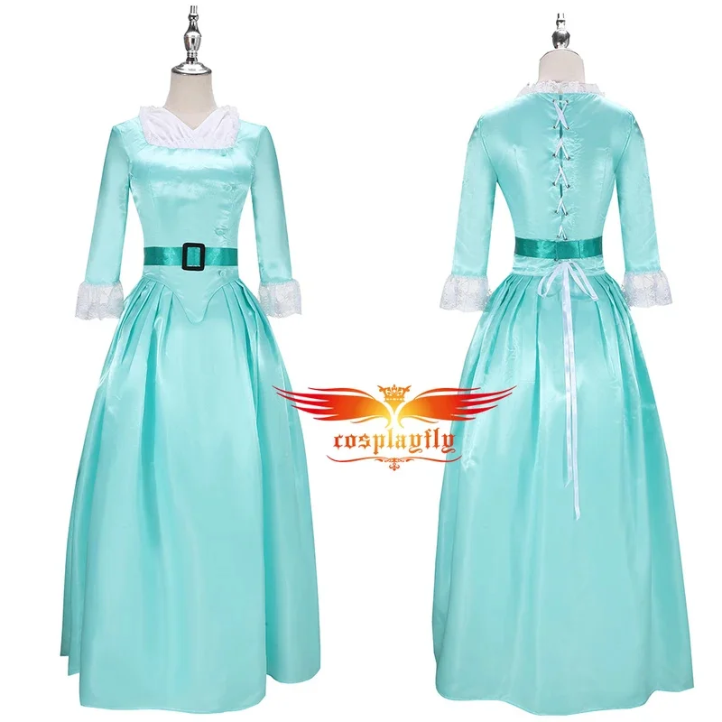 أزياء أنيمي روك أوبرا كوسبلاي للنساء ، حفلة موسيقية هاملتون ، إليزابيث ، أنجليكا ، فساتين حفلات موسيقية إسلامية ، فساتين حفلات موسيقية هالوين ، الكبار