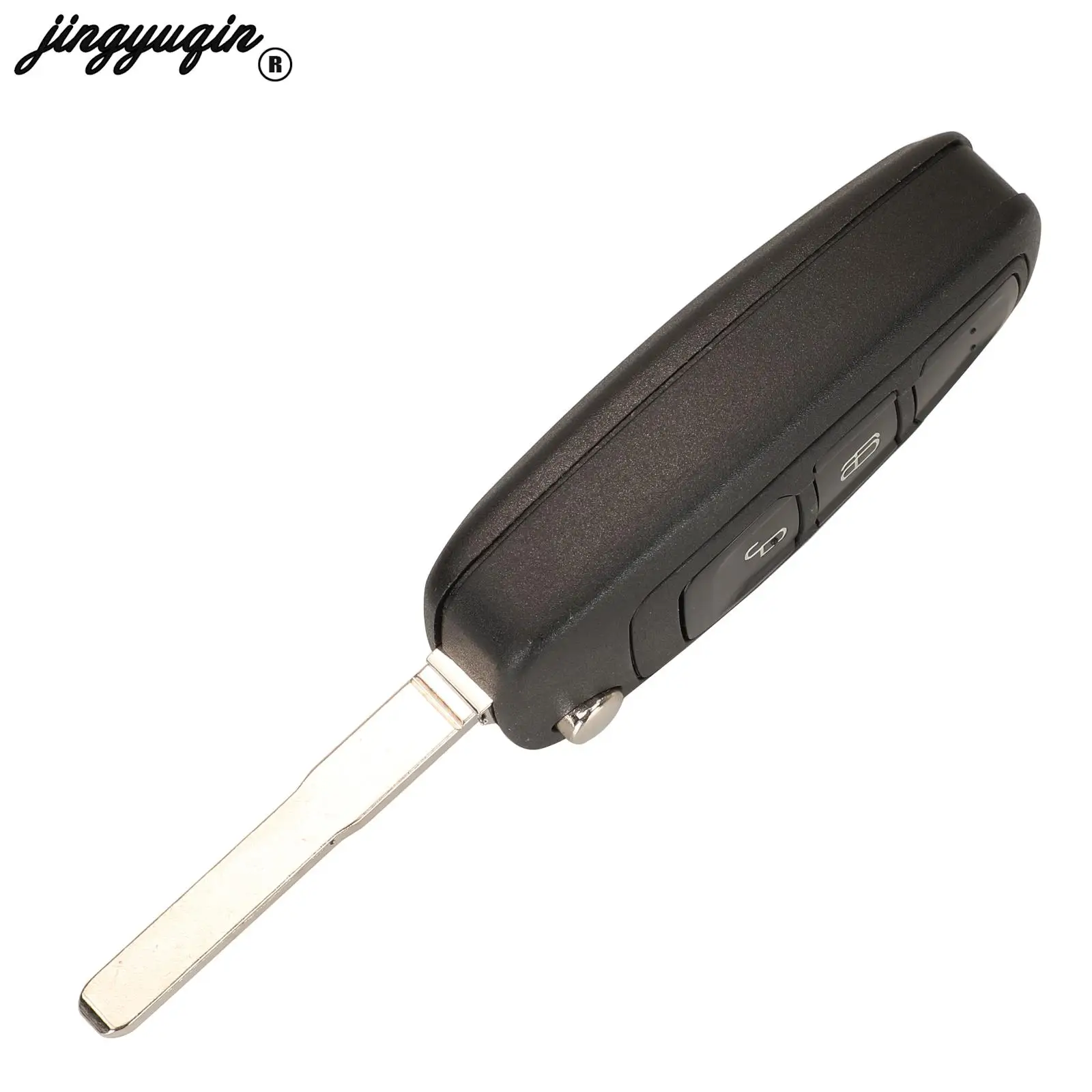 jingyuqin Car Remote Key 4D83 FSK 433Mhz For Ford C-Max Focus Galaxy Ranger Mondeo S-Max HU101 2/3 Buttons 5WK50165 / 5WK49986