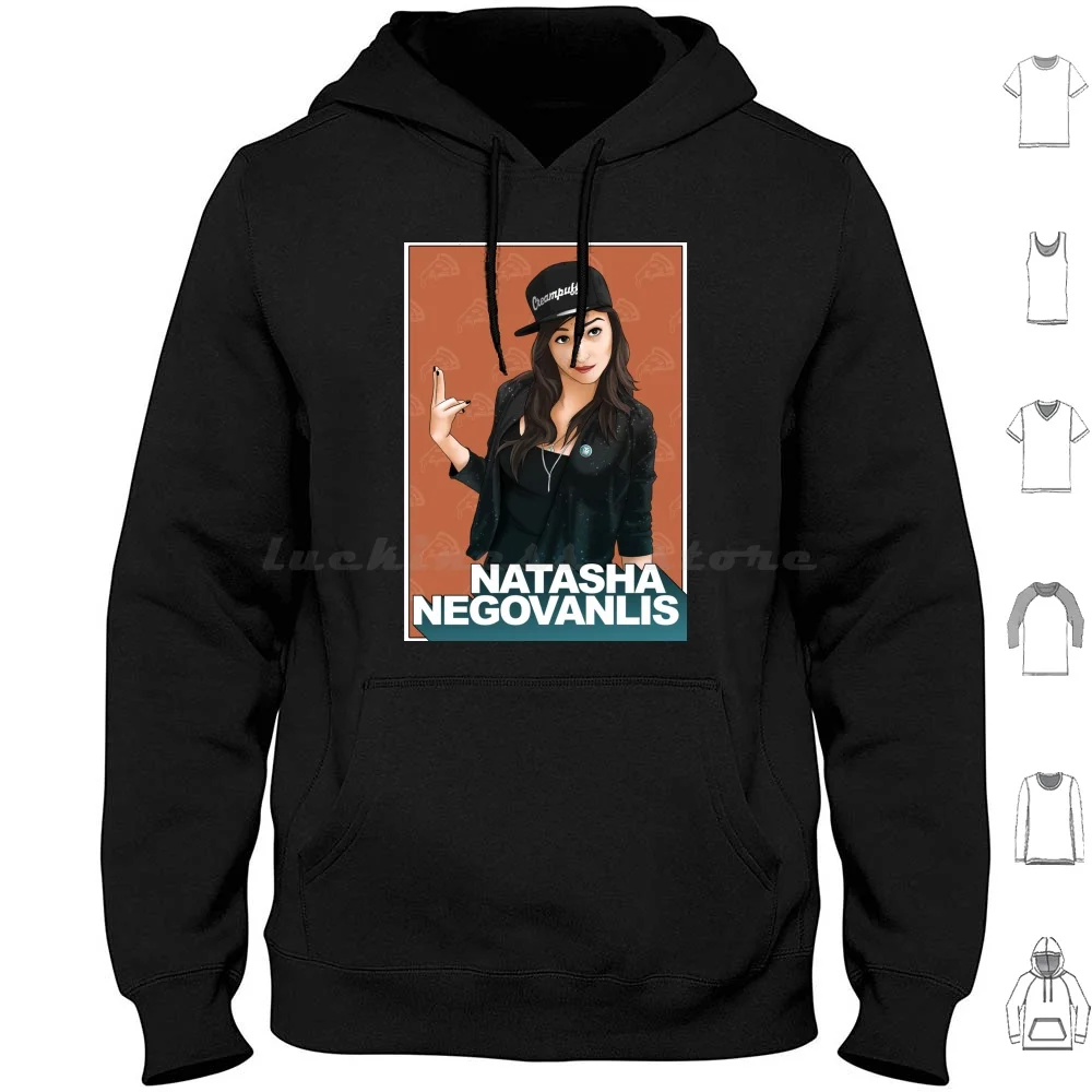 

Natasha Negovanlis Hoodies Long Sleeve Natasha Negovanlis Natvanlis Fanart Fan Art Carmilla Hollstein Almost Adults