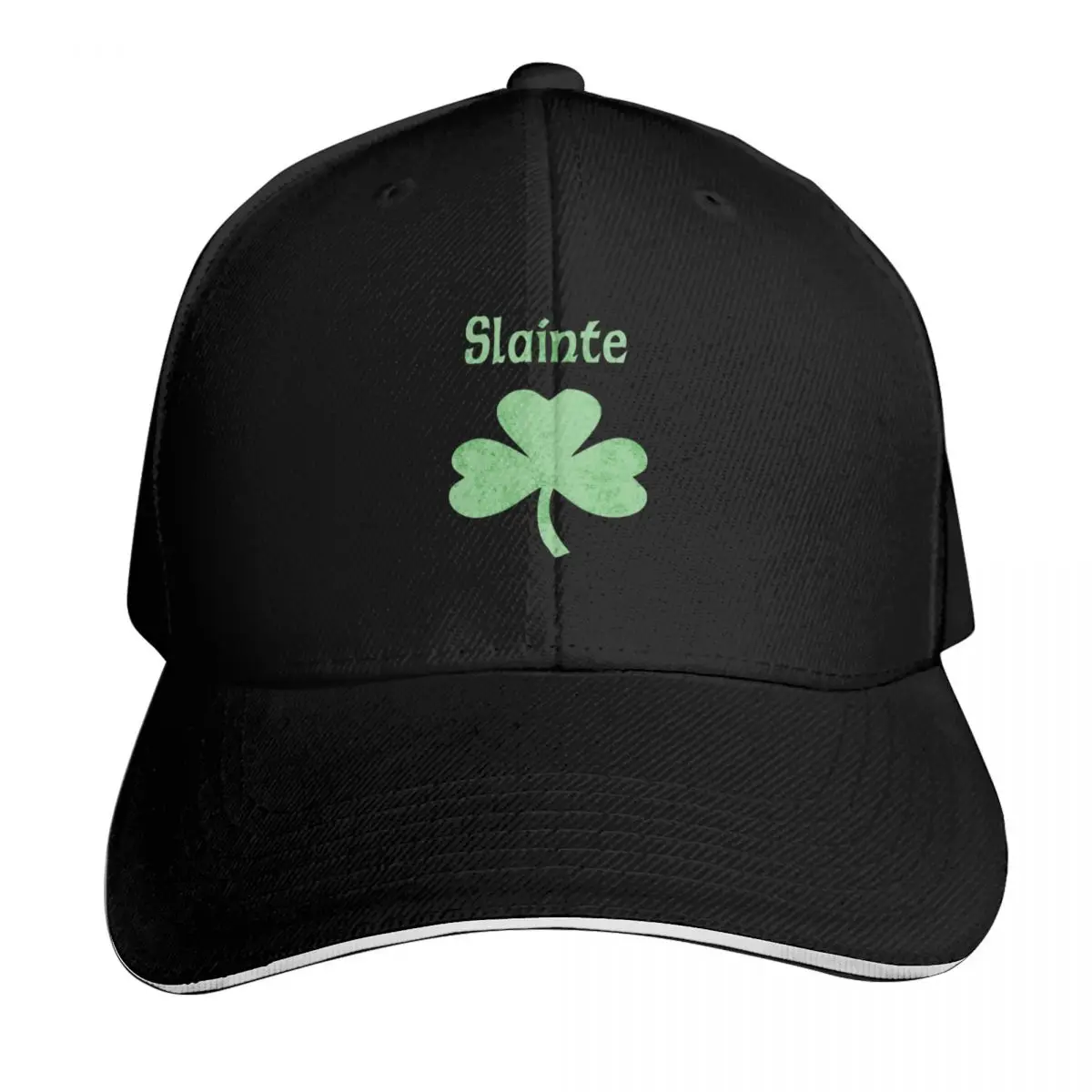

Slainte Cheers Health Shamrock St. Patricks Day Irish Ireland Celtic Baseball Cap fishing caps man Men Luxury Brand Women's