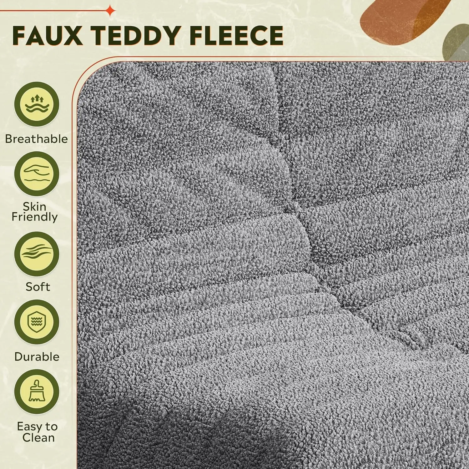 كرسي أريكة عملاق بين باج، كرسي للكبار من إسفنج الذاكرة لغرفة المعيشة وغرفة النوم، أسود