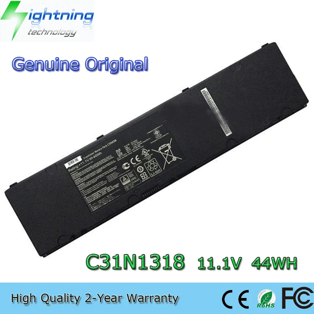 

Новый оригинальный аккумулятор для ноутбука C31N1318, 11,1 В, 44 Втч для Asus Pro ESSENTIAL PU301 PU301L PU301LA PU301LA-1A PP31LG140-1 и т. д.