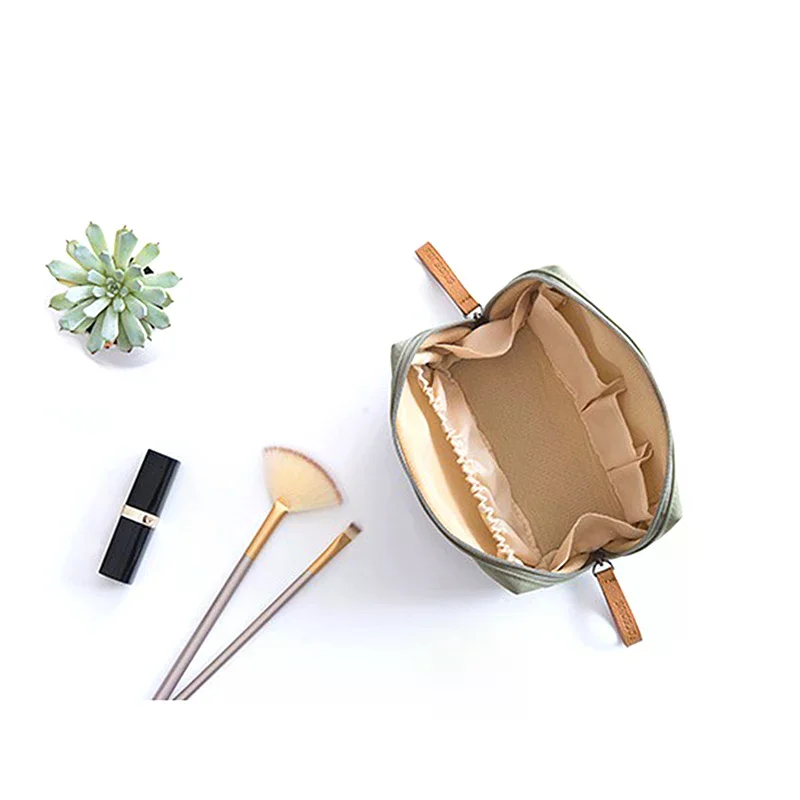 Waterproof Large Capacity Makeup Bag Multiple Colors Dacron Travel Storage Bag Partitioned Cosmetic Pouch Handbag Lipstick Pack