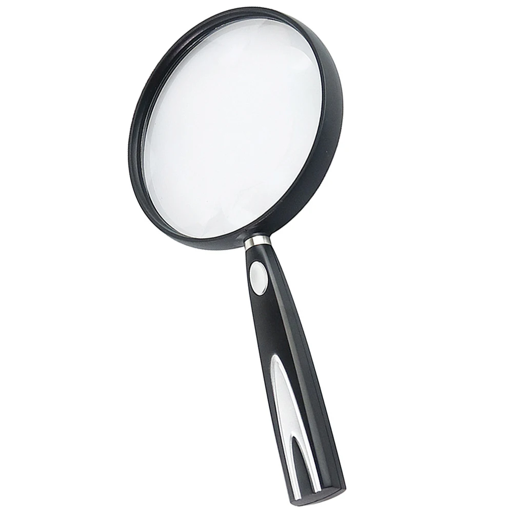 

Elderly Reading Magnifier Portable Handheld Magnifier Lightweight Delicate Design For Books Newspapers Science Explore