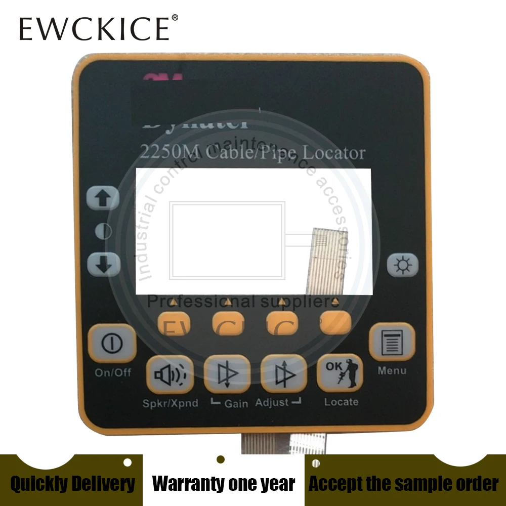 

NEW 2250M Cable Pipe Locator HMI PLC Membrane Switch keypad keyboard