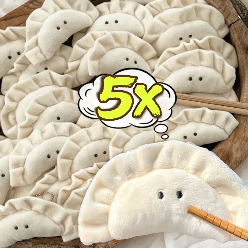 LLavero de bola de masa de peluche de 1 a 5 uds., bonito llavero de comida de peluche, llavero de dibujos animados suave, decoración para mochila, regalo Kawaii, accesorio colgante para niñas