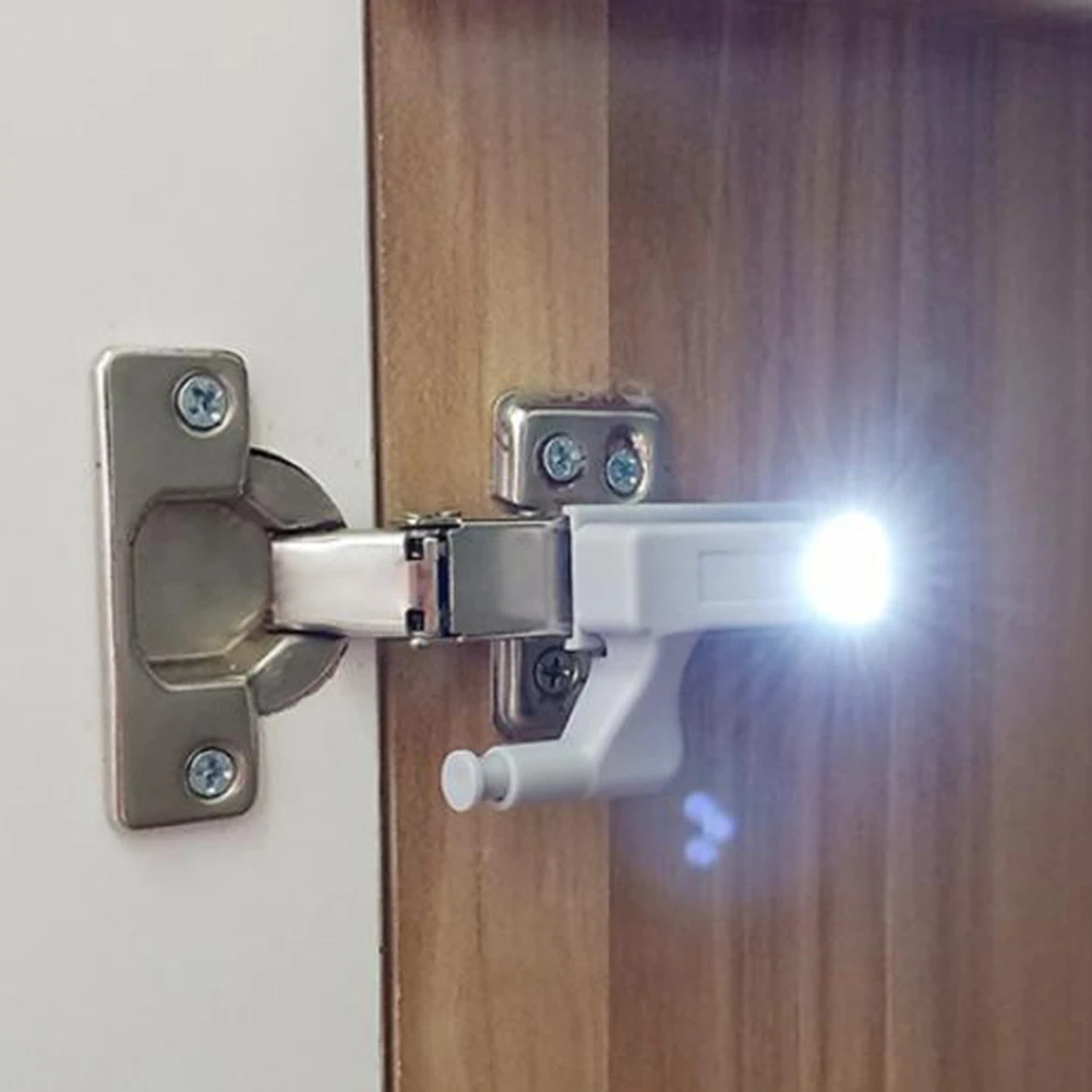 1pc LDE Hinge Light Bedroom Cabinet Sensor Lights 0.25W Built-In LED Sensor Light Kitchen Living Room Parts