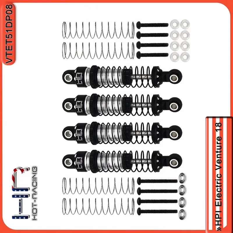 

HR HPIVenture1/18 Toyota Hynix Aluminum Alloy front and rear universal Shock absorber 1 car (oil can be loaded)