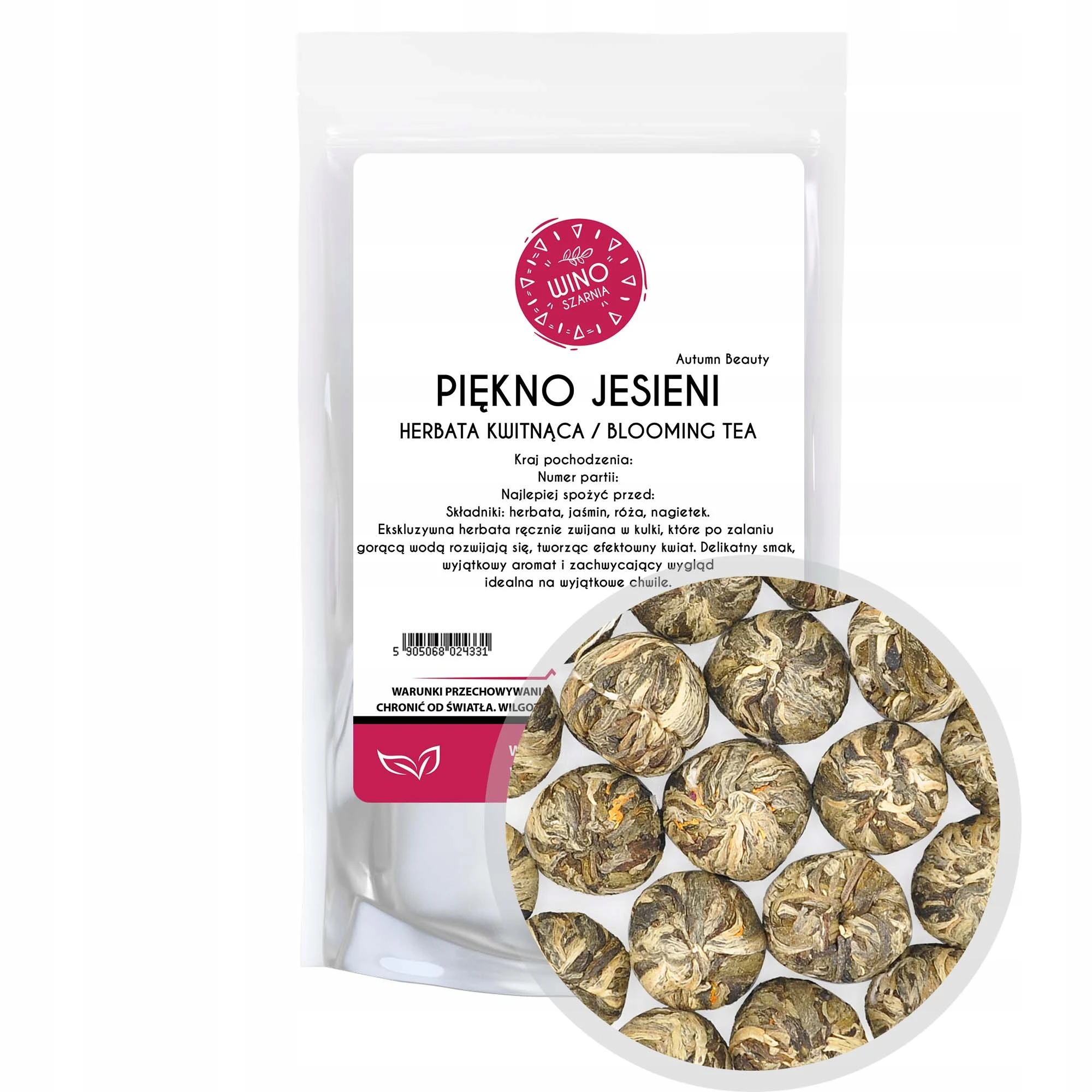 Herbata kwitnąca zielona Piękno Jesieni - Autumn Beauty - 1kg 22.00