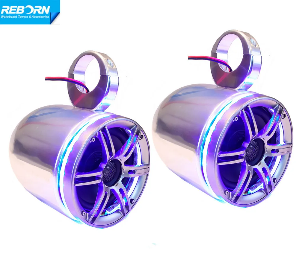 Yacht water ski rack water ski pedal horn with blue LED lamp ring 2 speakers B-630I2.5P-B