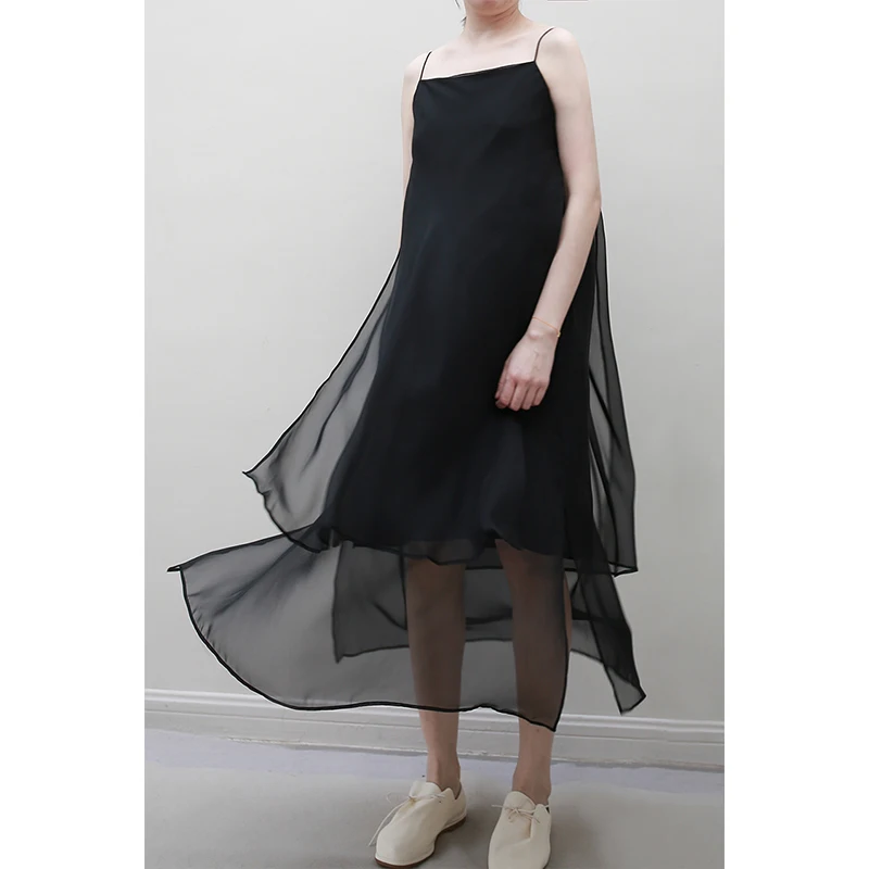 

Original Design Multi-Layer Dry One-oulder Vest Dr Original Design Summer Polyester Fiber Commute Sle Pure Color