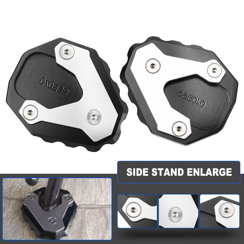 

Motorcycle CNC Kickstand Enlarge Plate Foot Side Stand Enlarger Extension Pads For HONDA CB500X CB500X CB500 X 2017-2021 2020