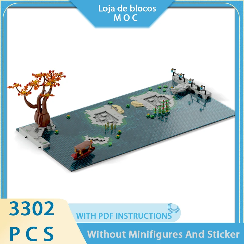 

Exquisite New Product MOC Building Block Model Temple City Championship Base Technology Modular Children's Toy DIY Assembly Set