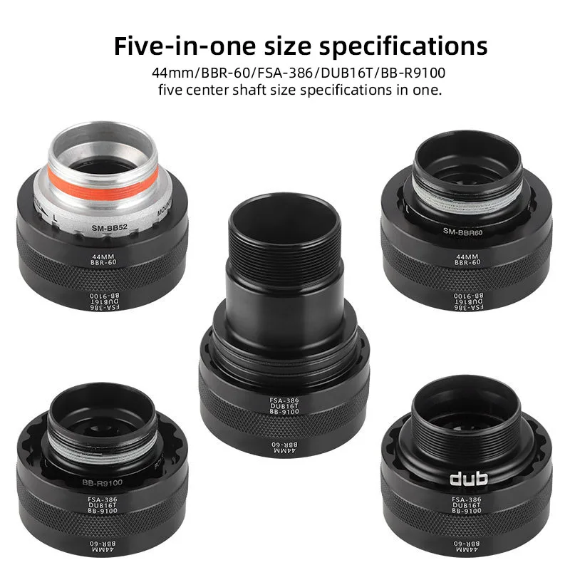 TOOPRE 5 in 1 ボトムブラケットツールリムーバー BBR60 FSA386 自転車取り付け修理レンチ BBR60 BBR9100 FSA 386 取り外しツール