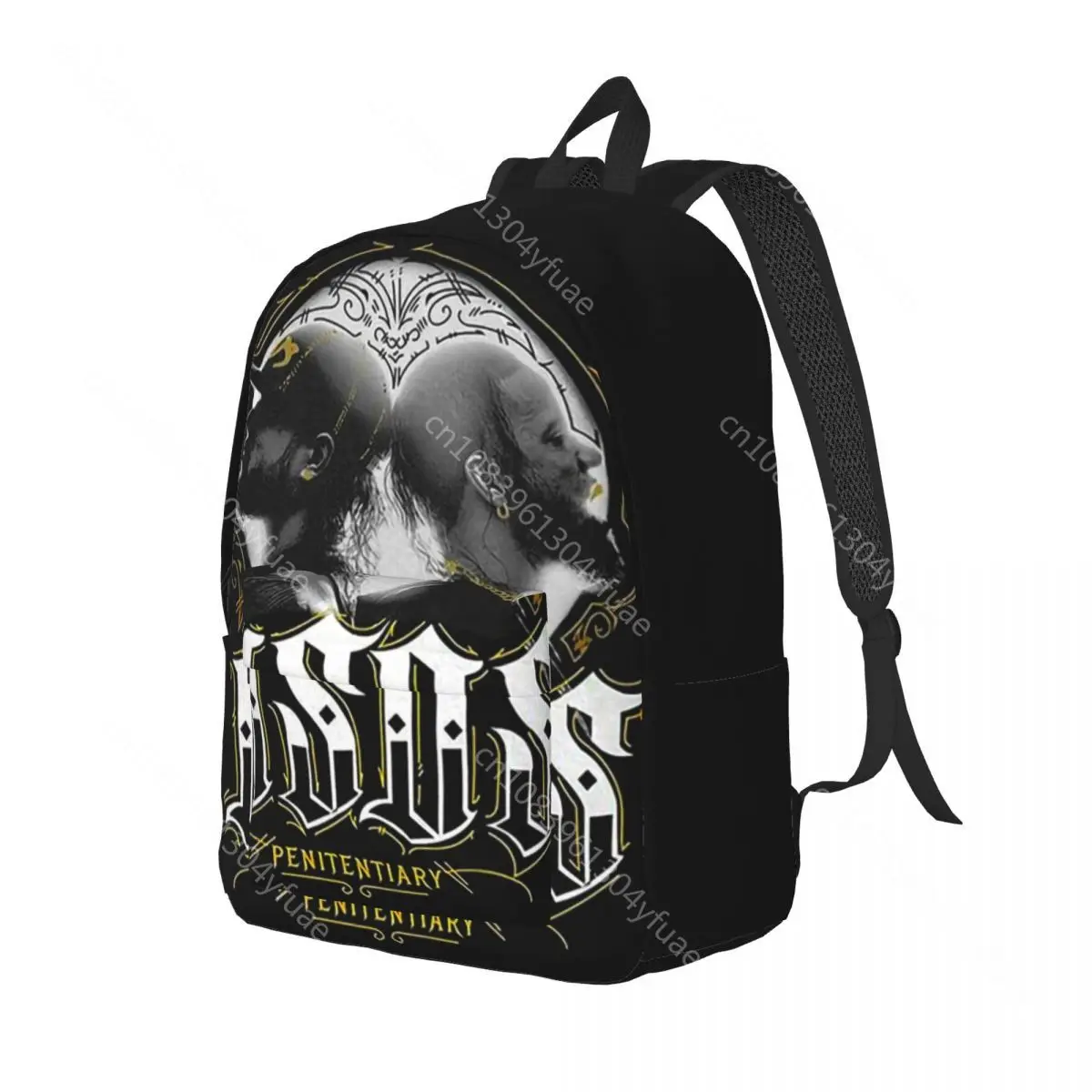 WWE The Usos Backpack Penitentiary Authentic Backpacks Men University Durable High School Bags Colorful Rucksack Xmas Gift