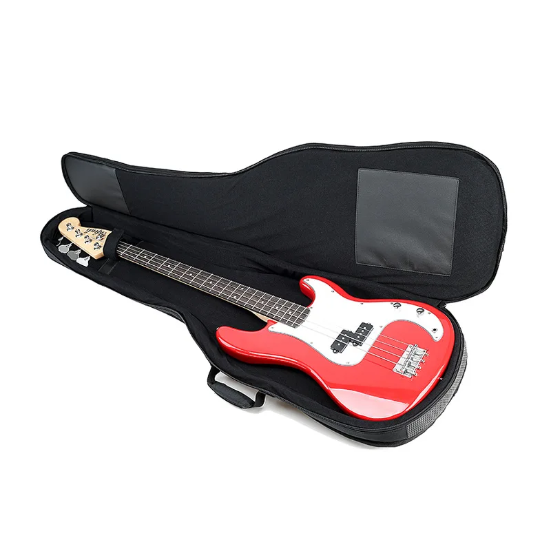 Electric Guitar / Bass Bag 20mm Cotton Thickened Padded Waterproof Farbric Guitar Backpack Strings Music Instrument Cases