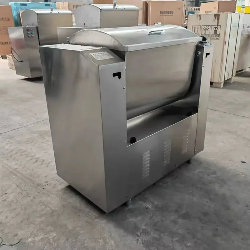 Stainless Steel Spiral Dough Mixer 50kg Capacity 80L Bowl 400kg/h High Efficiency Commercial Baking Equipment Easy Operation