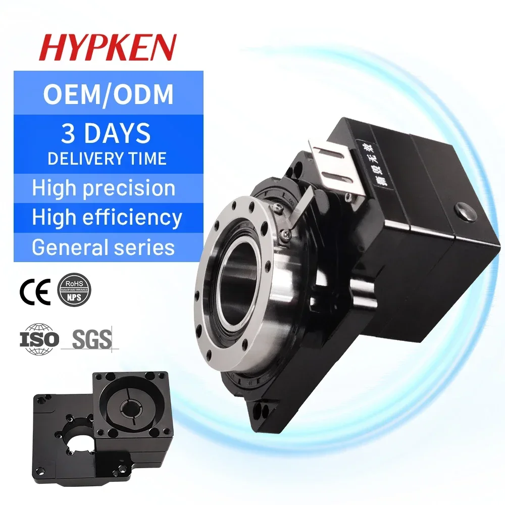2026 China Factory Small Electric Round Hollow Shaft Rotating Platform Turntable 60mm Servo Motor Rotary Platform