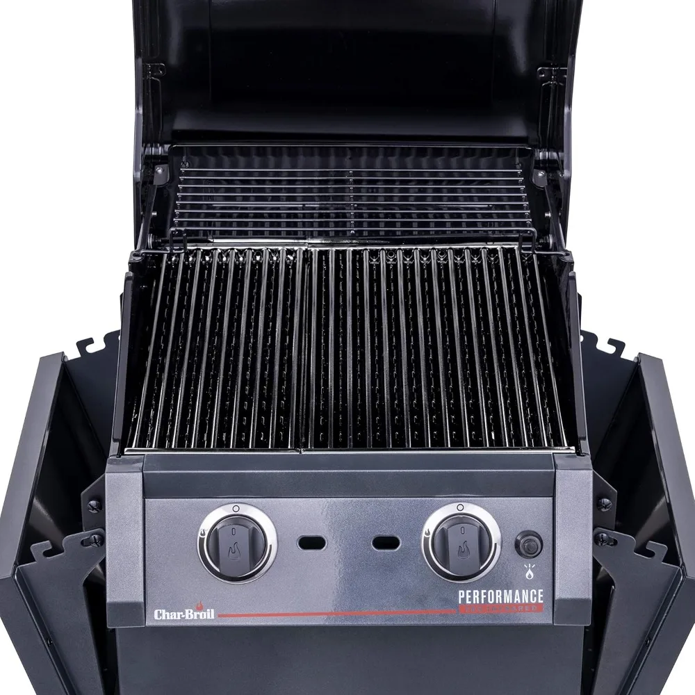 Char-Broil® Performance Series™ Amplifire™ Infrared Cooking Technology 2-Burner Cabinet Propane Gas Stainless Steel Grill